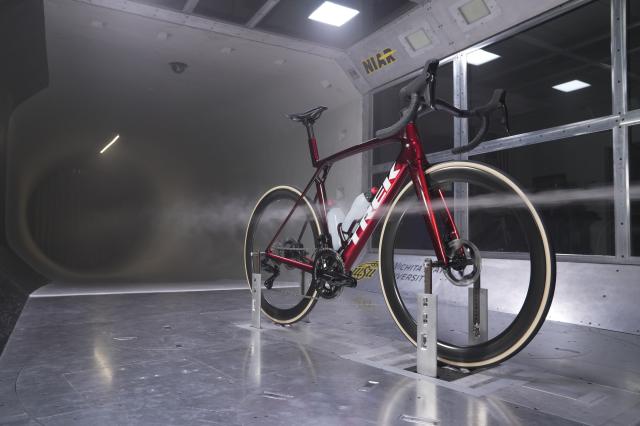 Testování ve větrném tunelu