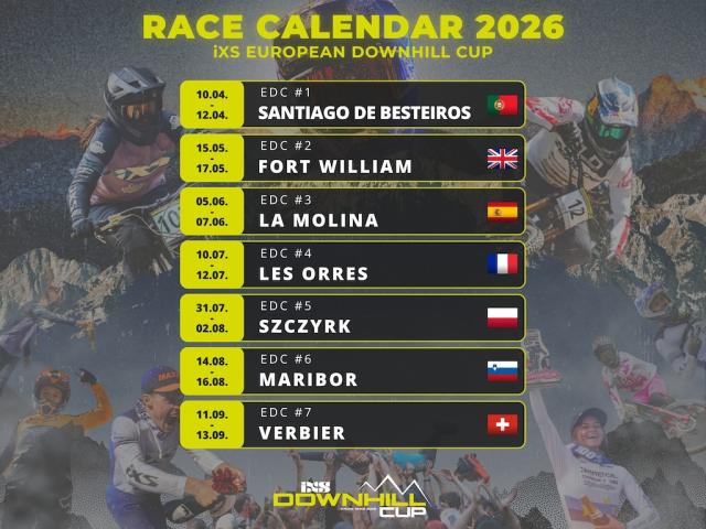 iXS EUROPEAN DOWNHILL CUP 2026 
